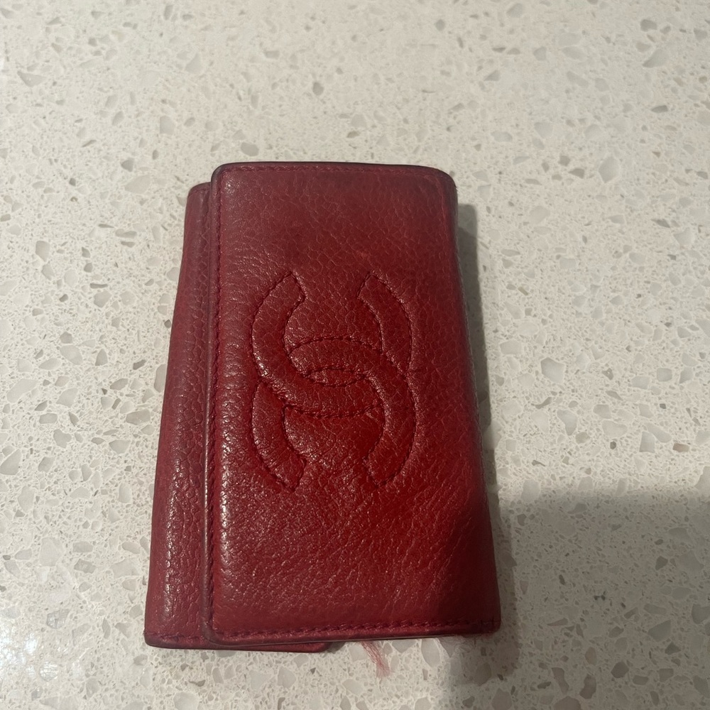 Vintage Chanel key ring